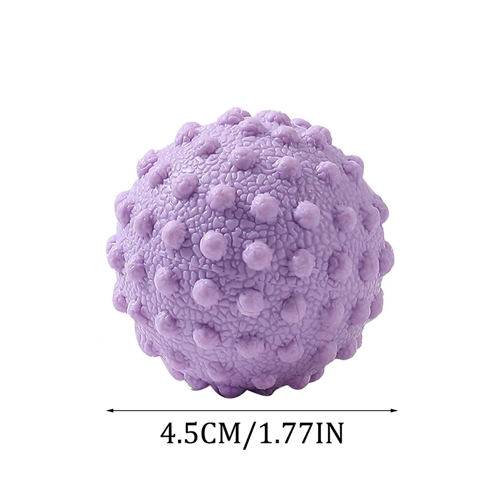 Detalle del material TPR de la pelota de masaje Vitalia