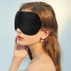 Antifaz para dormir Vitalia 3D en Negro con banda ajustable