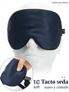 Antifaz para dormir Vitalia 3D Azul Medianoche con banda ajustable